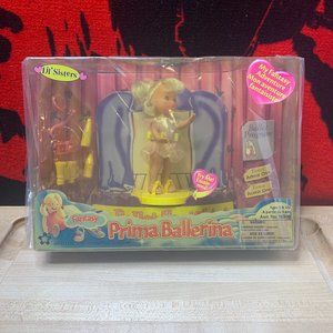 Meritus Lil' Sisters Prima Ballerina. Factory Sealed Box. 1999 Release.